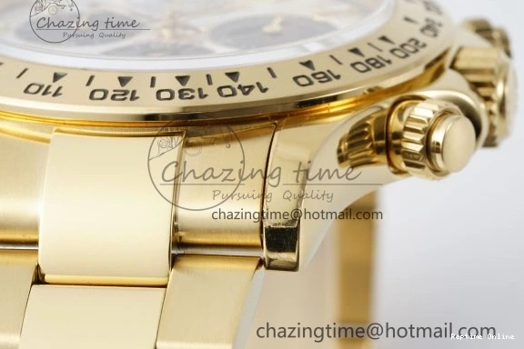 0130 Daytona 116508 QF 1:1 Best Edition Meteorite Dial on YG Bracelet SA4130 V FlexibleFit 1759